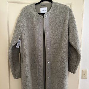 Aritzia Sherpa Long Liner Jacket